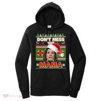 Don't Mess With Mama Pelosi Ugly Christmas Sweater Women's Hoodie thumb 0