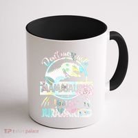 Don't Mess With Mamasaurus Coffee Mug thumb 1