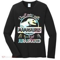 Don't Mess With Mamasaurus Women's Long Sleeve Shirt thumb 0