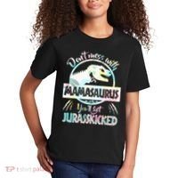 Don't Mess With Mamasaurus Kids T-Shirt thumb 2