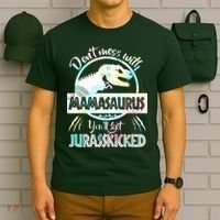 Don't Mess With Mamasaurus T-Shirt thumb 6