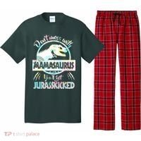 Don't Mess With Mamasaurus Pajama Set thumb 0