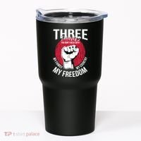 Don't Mess With Me Freedom Quote Tumbler thumb 0