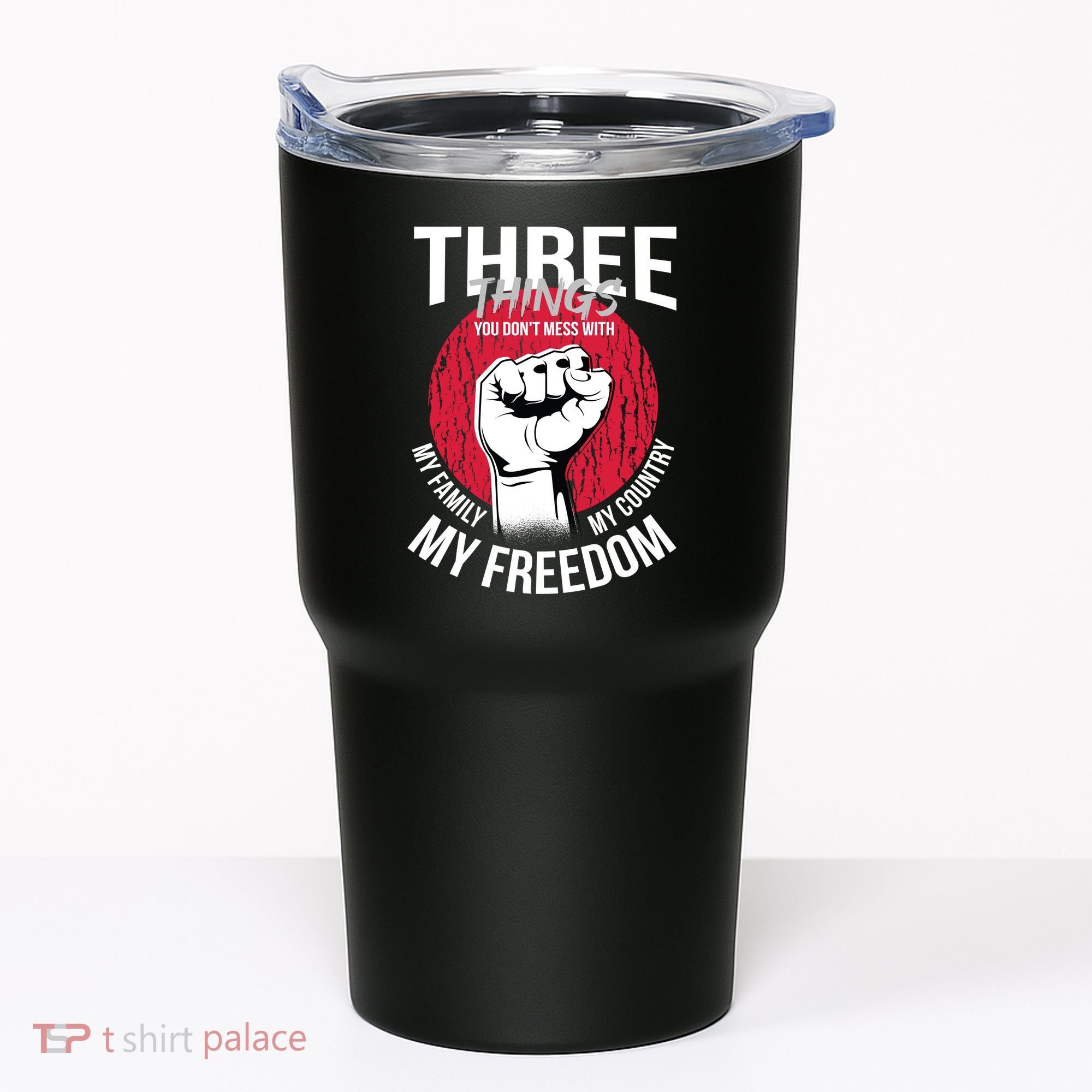 Don't Mess With Me Freedom Quote Tumbler
