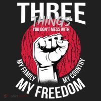 Don't Mess With Me Freedom Quote Tumbler thumb 3