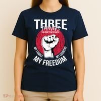 Don't Mess With Me Freedom Quote T-Shirt thumb 4