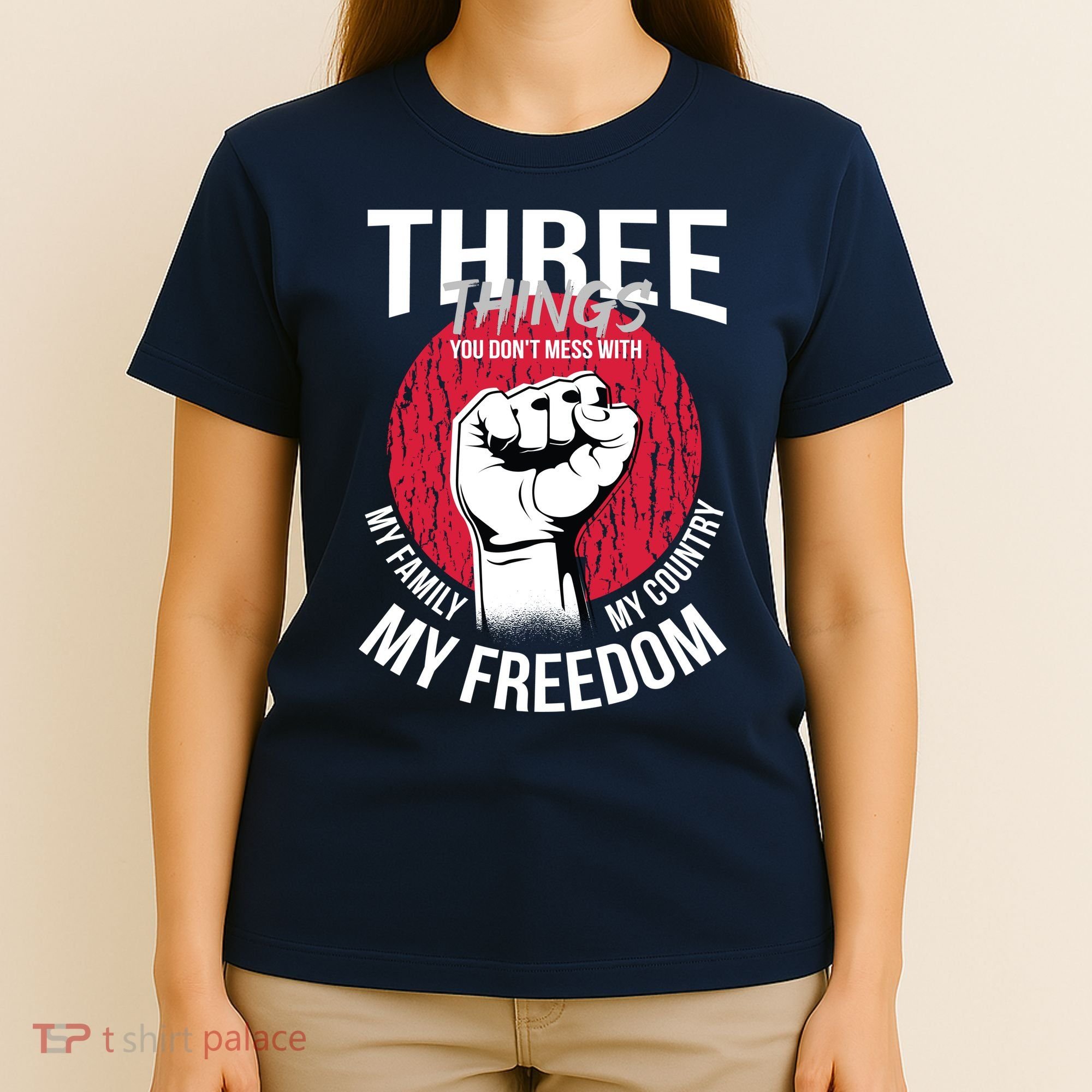 Don't Mess With Me Freedom Quote T-Shirt