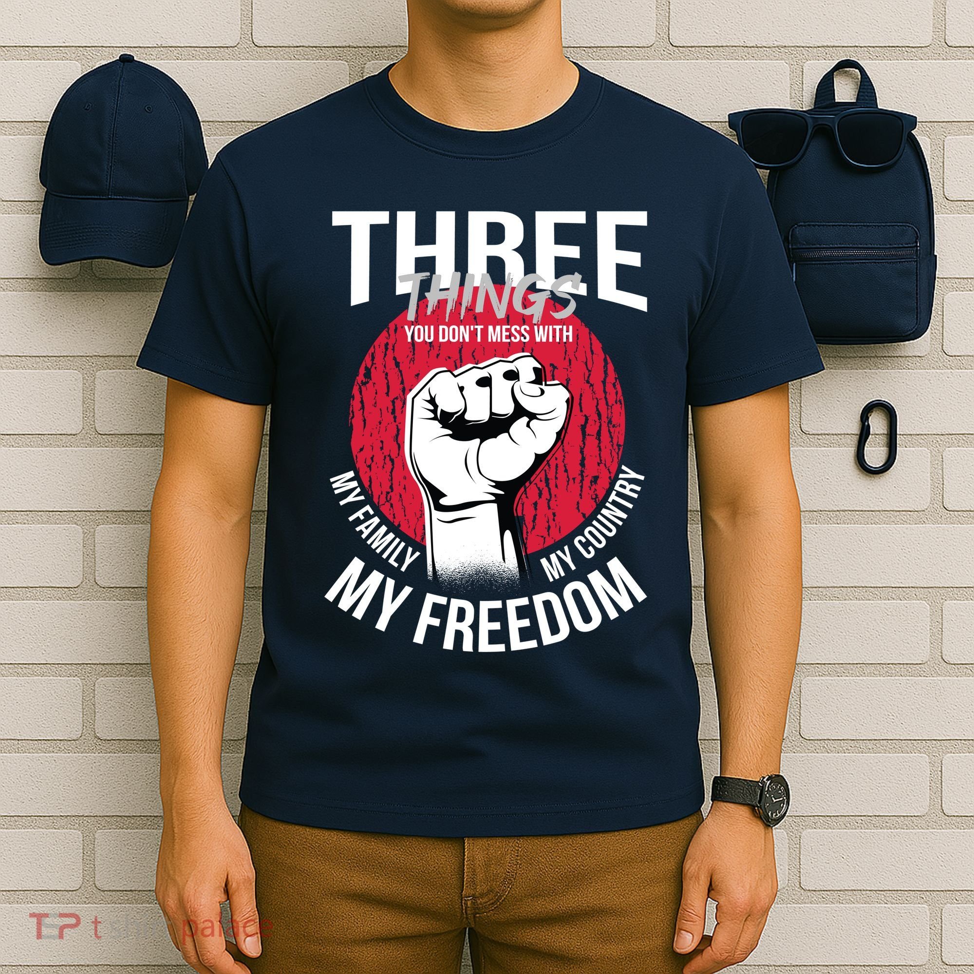 Don't Mess With Me Freedom Quote T-Shirt