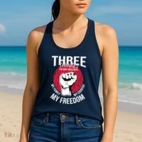 Don't Mess With Me Freedom Quote Women's Tank Top thumb 2