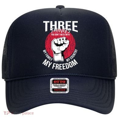 Don't Mess With Me Freedom Quote Hat