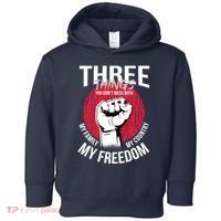 Don't Mess With Me Freedom Quote Toddler Hoodie thumb 0