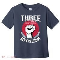 Don't Mess With Me Freedom Quote Toddler T-Shirt thumb 0