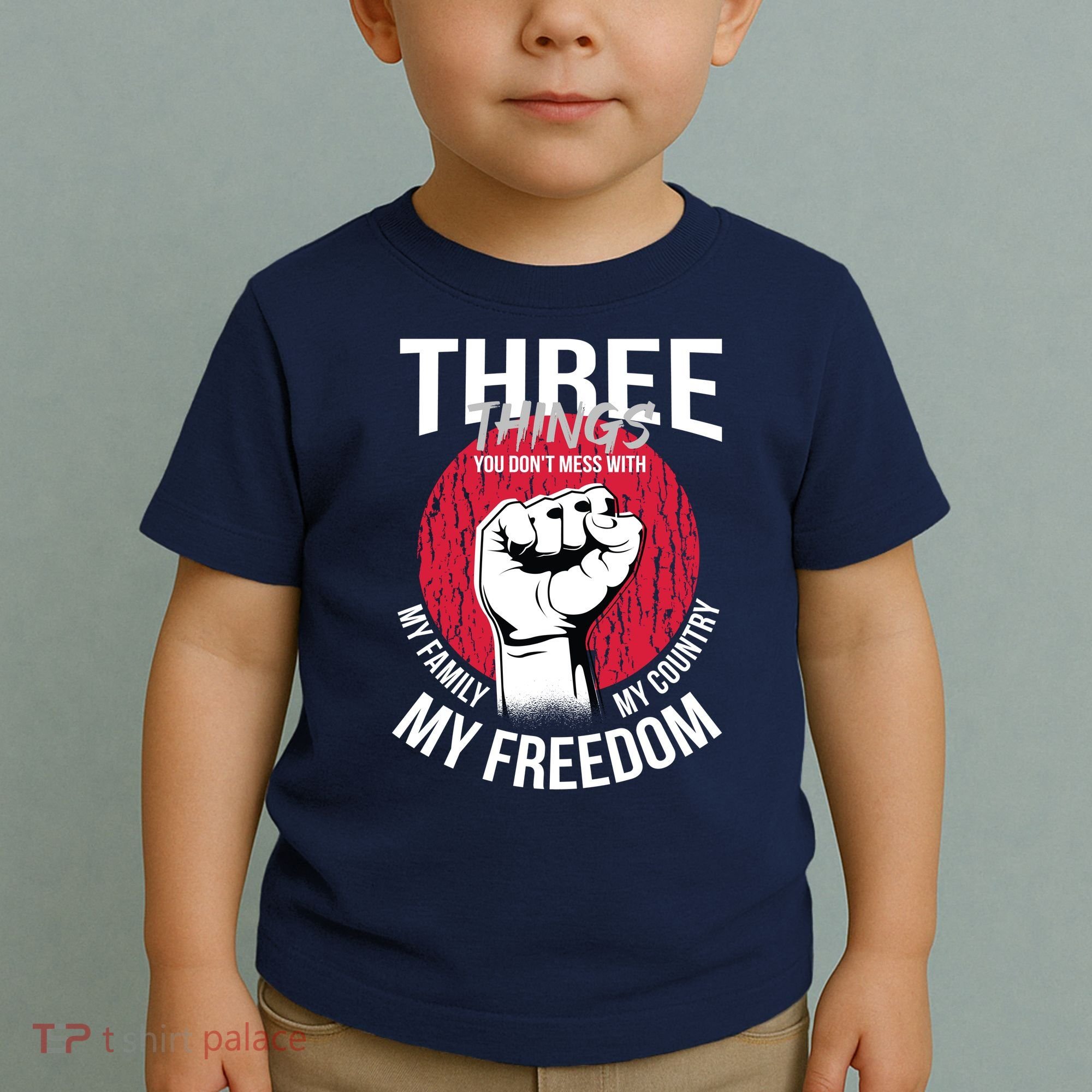 Don't Mess With Me Freedom Quote Toddler T-Shirt