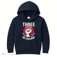 Don't Mess With Me Freedom Quote Kids Hoodie thumb 0