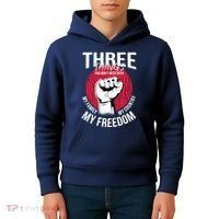 Don't Mess With Me Freedom Quote Kids Hoodie thumb 4