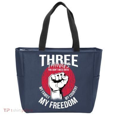 Don't Mess With Me Freedom Quote Tote Bag