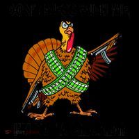 Don't Mess With Me I'm Not A Chicken Turkey Gun Coffee Mug thumb 5