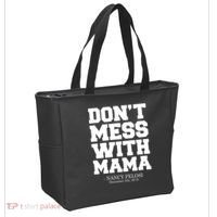 Don't Mess With Me Nancy Pelosi Impeach Trump Bold Tote Bag thumb 2