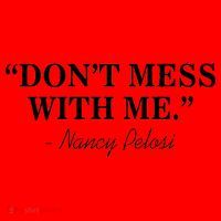 Don't Mess With Me Nancy Pelosi Signature Impeach Santa Hat thumb 1