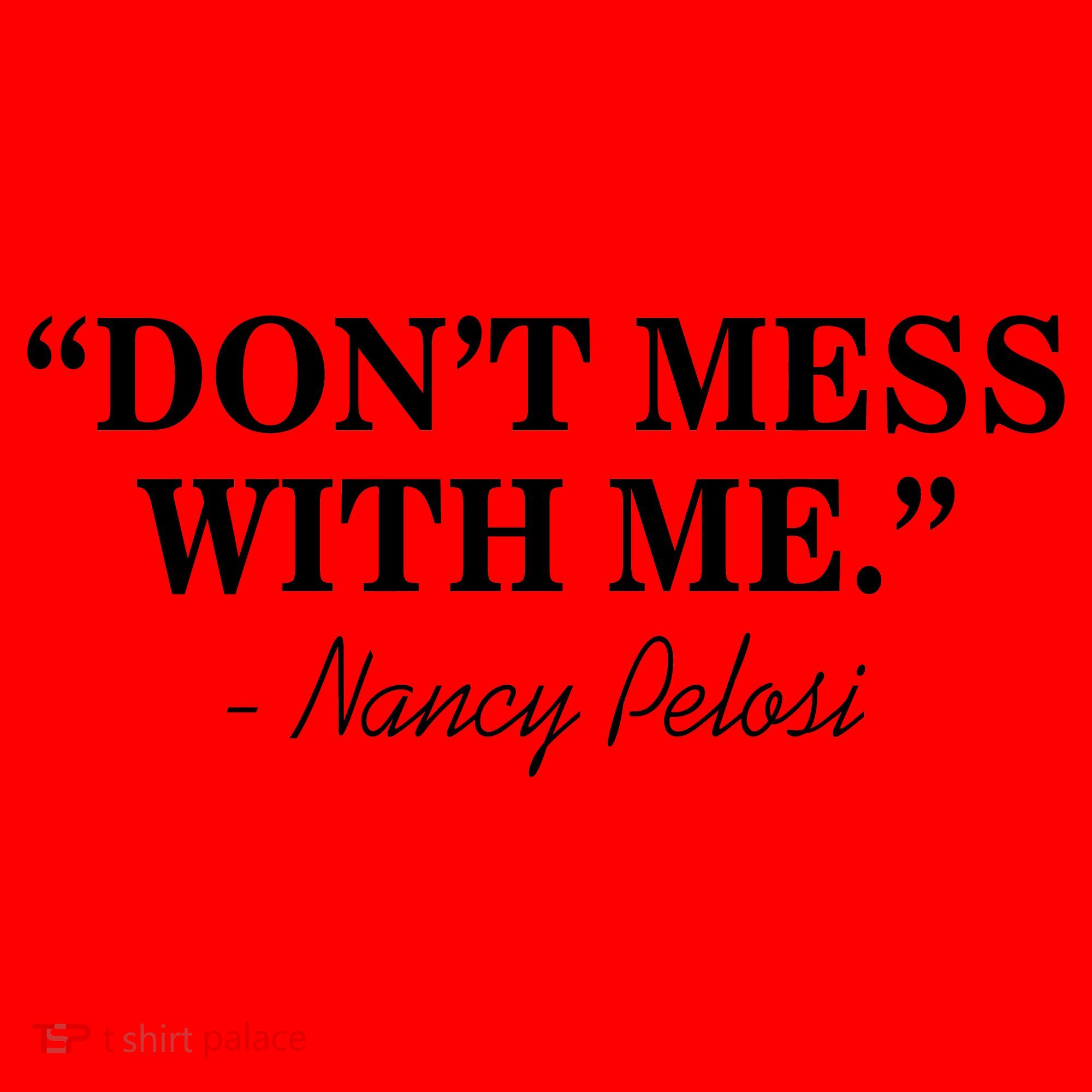 Don't Mess With Me Nancy Pelosi Signature Impeach Santa Hat