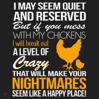 Don't Mess With My Chickens Tumbler thumb 3