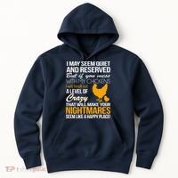 Don't Mess With My Chickens Hoodie thumb 0
