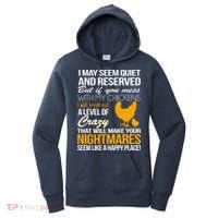 Don't Mess With My Chickens Women's Hoodie thumb 0