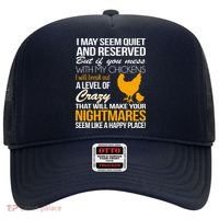 Don't Mess With My Chickens Hat thumb 0