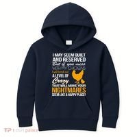 Don't Mess With My Chickens Kids Hoodie thumb 0