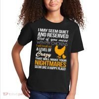 Don't Mess With My Chickens Kids T-Shirt thumb 2
