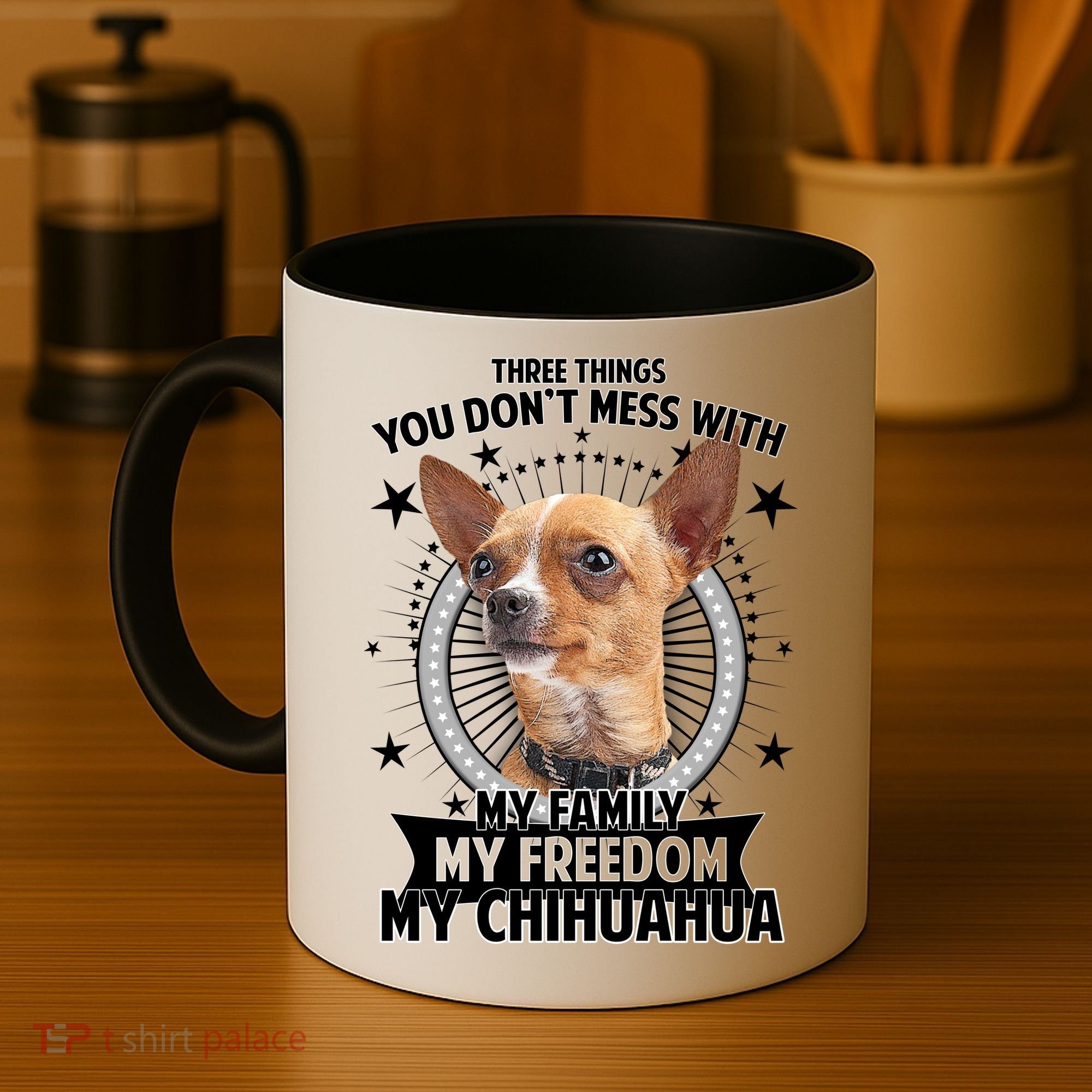 Don't Mess With My Chihuahua Coffee Mug