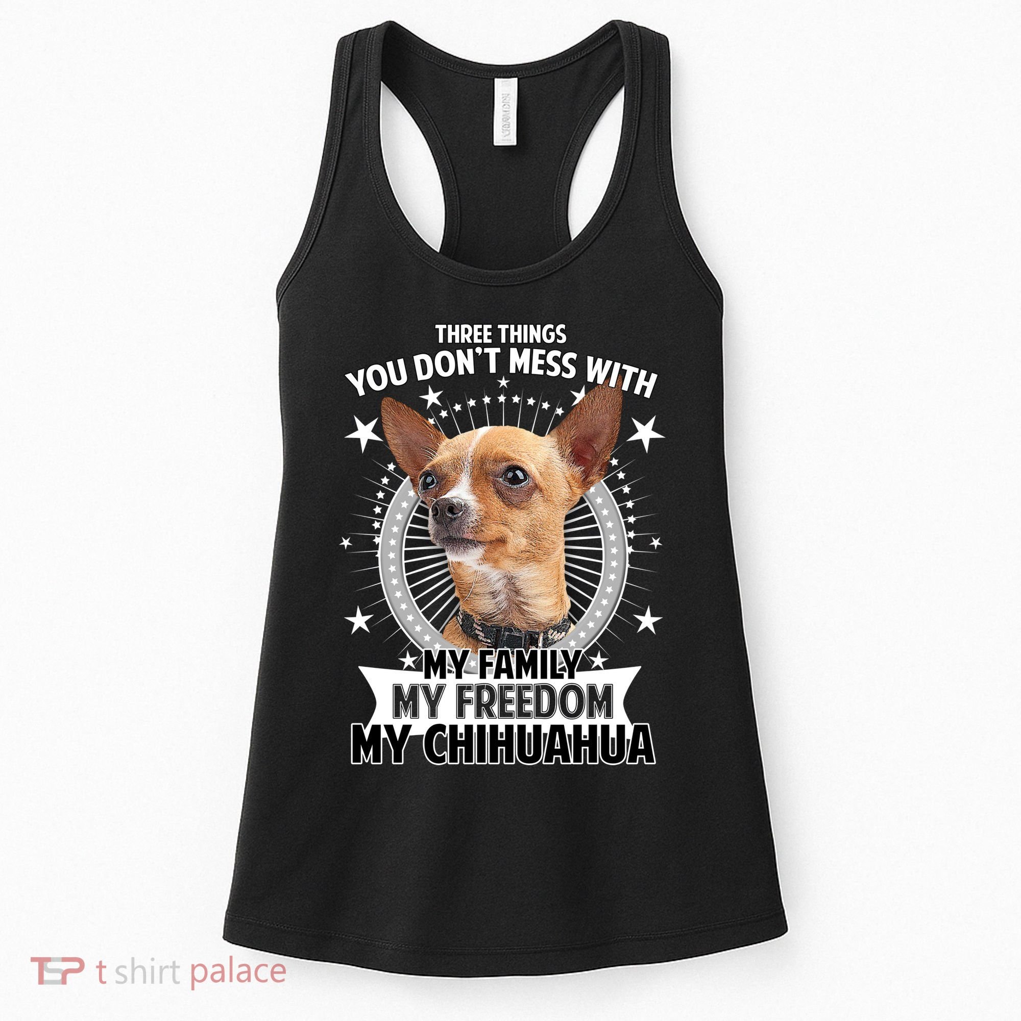 Don't Mess With My Chihuahua Women's Tank Top