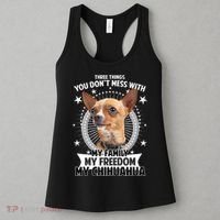 Don't Mess With My Chihuahua Women's Tank Top thumb 3