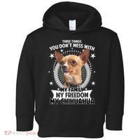 Don't Mess With My Chihuahua Toddler Hoodie thumb 0