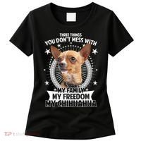 Don't Mess With My Chihuahua Women's T-Shirt thumb 0