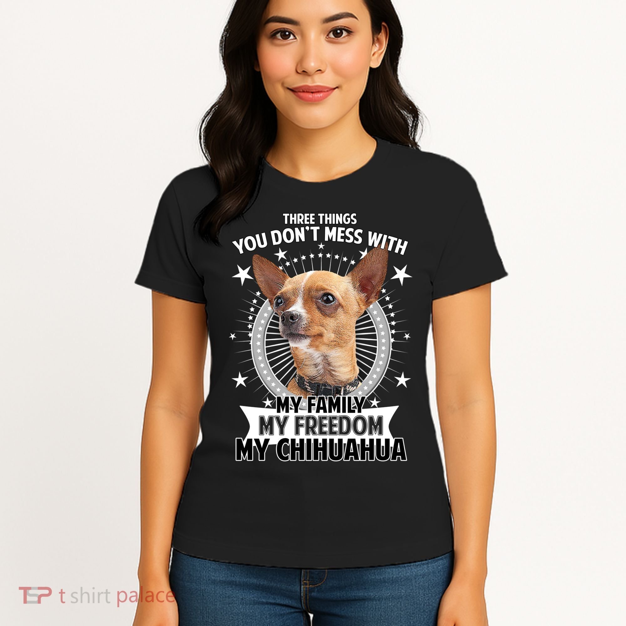 Don't Mess With My Chihuahua Women's T-Shirt