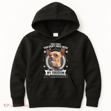 Don't Mess With My Chihuahua Kids Hoodie