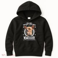 Don't Mess With My Chihuahua Kids Hoodie thumb 0