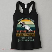 Don't Mess with Nanasaurus Women's Tank Top thumb 3
