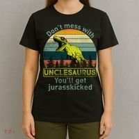 Don't Mess With Unclesaurus T-Shirt thumb 4