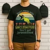 Don't Mess With Unclesaurus T-Shirt thumb 6