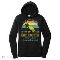 Don't Mess With Unclesaurus Women's Hoodie thumb 0