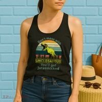 Don't Mess With Unclesaurus Women's Tank Top thumb 2