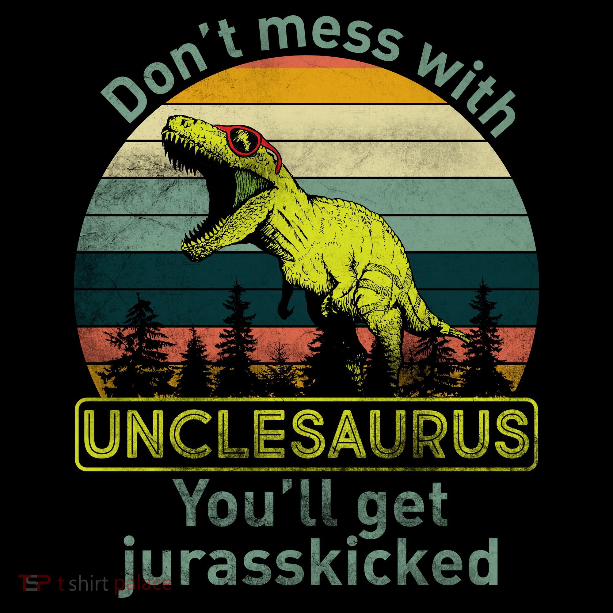 Don't Mess With Unclesaurus Women's Tank Top