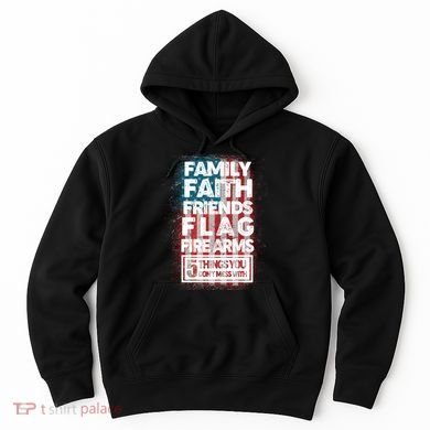 Don't Mess With Us Tough American Hoodie