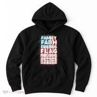 Don't Mess With Us Tough American Hoodie thumb 0