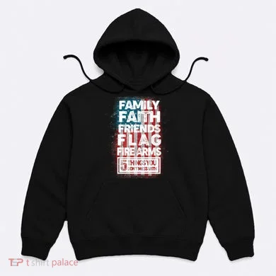 Don't Mess With Us Tough American Hoodie