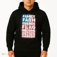 Don't Mess With Us Tough American Hoodie thumb 2