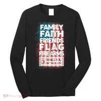 Don't Mess With Us Tough American Long Sleeve Shirt thumb 0