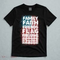 Don't Mess With Us Tough American T-Shirt thumb 5